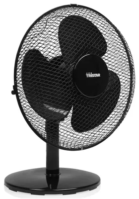 Produktbild von Tristar VE-5725, Haushalts-Lamellenlüfter, Schwarz, Tisch, Kunststoff, 48,43 dB, 1 m³