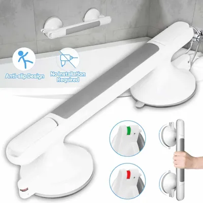 Produktbild von Haltegriff Dusche Ohne Bohren Badewannengriff Rutschfrei Duschgriff mit Saugnapf
