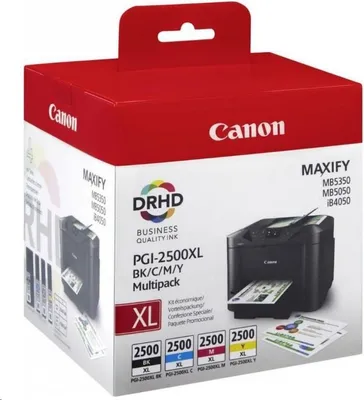 Obrázek produktu pro Canon 9254B010, Vysoká (XL) výtěžnost, Černá, Azurová, Purpurová, Žlutá, 4 kusů, Balení více kusů
