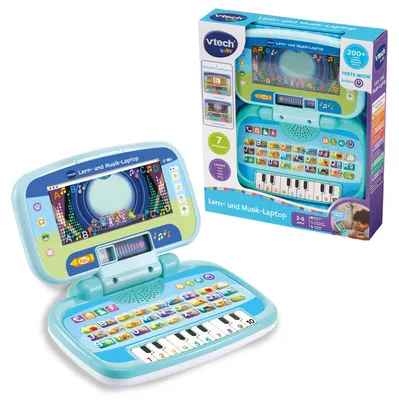 Produktbild von VTech Lern- und Musik-Laptop, Kinder-Laptop, 2 Jahr(e), 600 g, Mehrfarbig