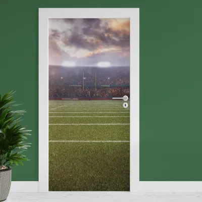 Produktbild von Türfolie "Footballstadion" 90x200cm Türposter Aufkleber Folie Tapete TF03-04