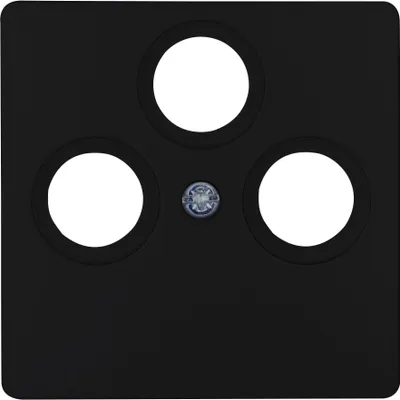 Produktbild von Kopp 335050189, Schwarz, Kunststoff, Thermoplast, konventionell, Kopp, Matte, IP20
