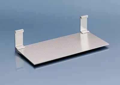 Produktbild von Naber Alto Ablage schmal, edelstahlfarbig - Relingsysteme