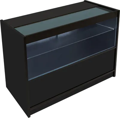 Immagine prodotto di C1200: Banco espositore a LED – Nero