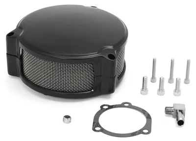 Image de Filtre à air noir aérodynamique pour carburateur CV