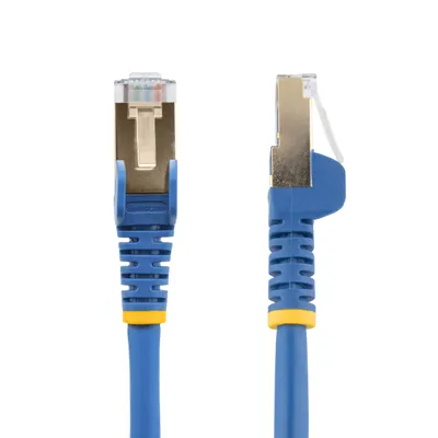 Obrázok produktu pre StarTech.com 6ASPAT5MBL, 5 m, Cat6a, S/UTP (STP), RJ-45, RJ-45, Modrá