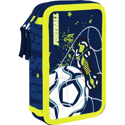 Obrázek produktu pro Oxybag Penál dvoupatrový prázdný - fotbal