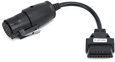 Immagine prodotto di Cavo di diagnostica OBD2 con adattatore da 30 pin a 16 pin, cavo di prolunga per diagnostica da 250 mm per autocarri
