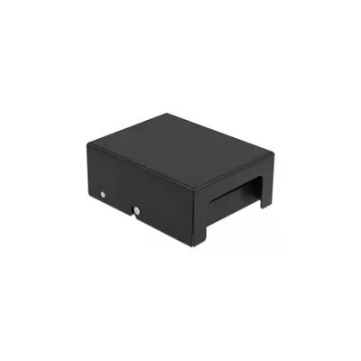 Image de DELOCK Panneau de brassage Keystone 4 ports noir