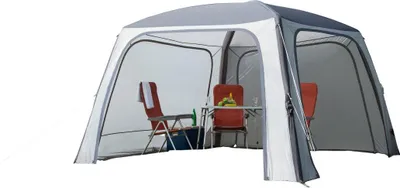 Produktbild von DWT Camping-Pavillon Relax Air - aufblasbar mit Seitenwänden - 350 x 350 x 225 cm - inkl. Pumpe und Abspannmaterial - Kurzreisen - für Reisecamping