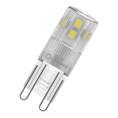 A close-up studio shot of an LED light bulb.