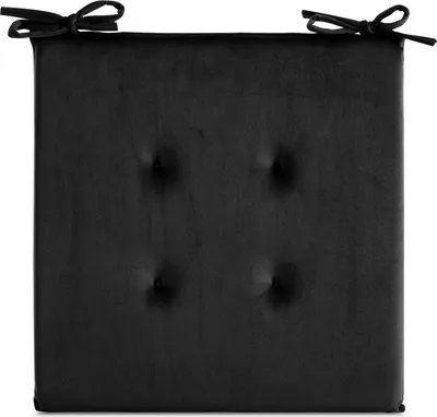 Produktbild von Stuhlkissen GAJA schwarz 40X40X3 schwarz