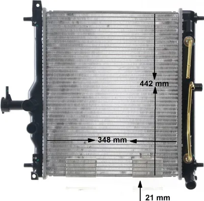 Produktbild von MAHLE CR 2274 000S Kühler Wasserkühler Motorkühler für HYUNDAI i10 (PA)