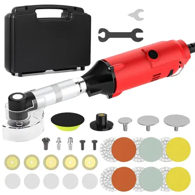 Produktbild von Elektrische Mühle, Ergonomisches Design, 6 variable Geschwindigkeiten, Rot 350W