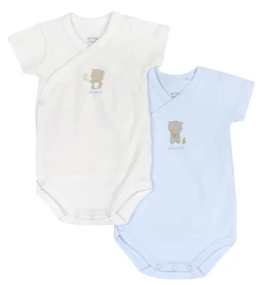 Productafbeelding van Chicco Set met twee korte mouwenrompertjes