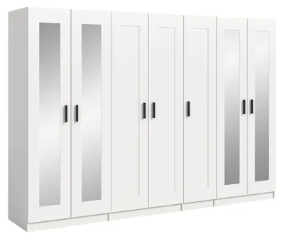 Productafbeelding van Kledingkast Visby 2 | 3-delig | wit