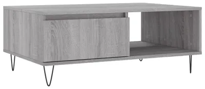 Obrázok produktu pre vidaXL Konferenčný stolík Grey Sonoma 90x60x35 cm Drevo Materiál