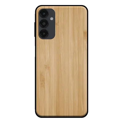 Obrázek produktu pro Smartphonica Pouzdro na telefon pro Samsung Galaxy A14 se vzhledem dřeva - zadní kryt bambusové pouzdro z umělého dřeva - Brown