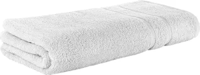 Produktbild von Premium Frottee Saunatuch 80x200 cm in weiß von StickandShine in 500g/m² aus 100% Baumwolle