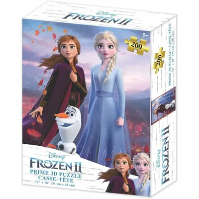 Produktbild von Disney Frozen Elsa, Anna und Olaf Lenticular Puzzle