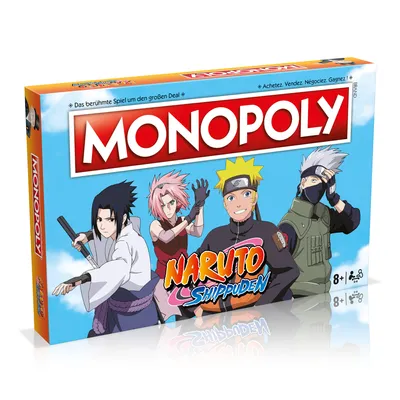 Produktbild von Monopoly Naruto (deutsch/französisch) Brettspiel Gesellschaftsspiel