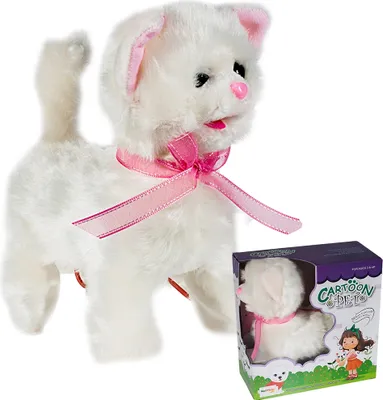 Produktbild von MalPlay Elektronisches Plüschtier | Katze | Interaktives Spielzeug | für Kinder Kleinkind Geburtstagsgeschenk ab 3 Jahren