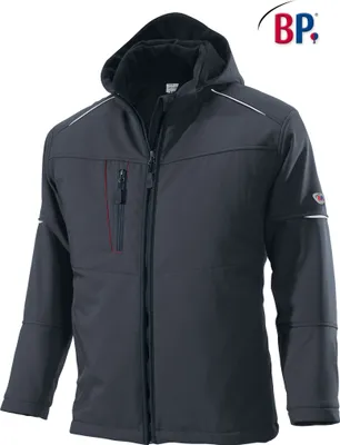 Produktbild von BP® Winter-Softshelljacke - anthrazit - XS