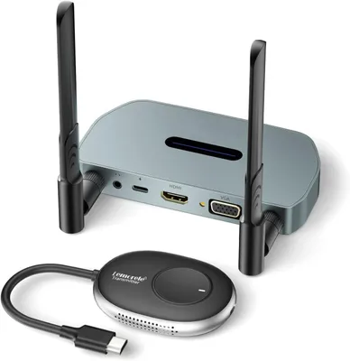 Productafbeelding van Draadloze HDMI-zender en ontvanger - 50 m - 8 zenders - Hdmi en VGA