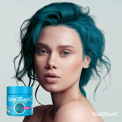 Produktbild von La Riche - Directions Haartönung bunte Haarfarbe - Turquoise 100 ml