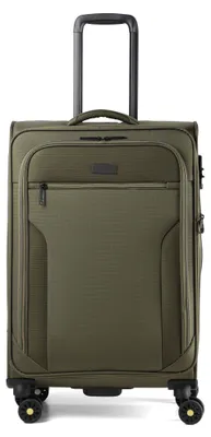 Produktbild von d&n Travel Line 9704 4 Rollen Trolley M 68 cm mit Dehnfalte