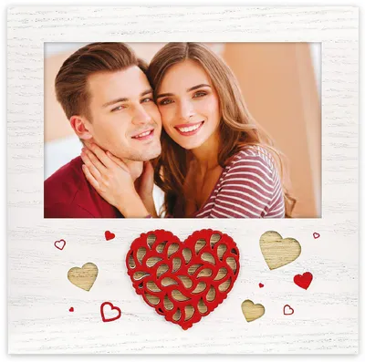 Zdjęcie produktu dla ZEP Ramka na zdjęcia Paula 10x15 cm Serca WH2646
