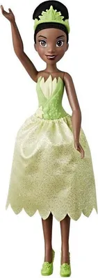 Image de Poupée Tiana Princesse et la Grenouille, figurine de collection de 28 cm