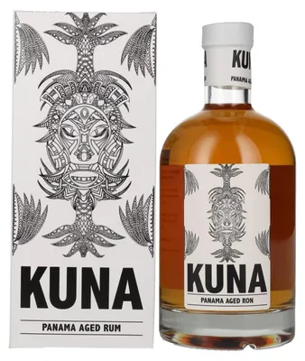 Produktbild von Kuna Panama Aged Ron 40% Vol. 0,7l in Geschenkbox