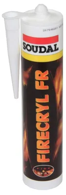 Immagine prodotto di Sigillante FIRECRYL FR bianco, 310 ml - SOUDAL - 106329