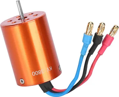 Image de Moteur métallique 3800KV 2838 Accessoires RC Convient pour voiture 1/12 1/14 Bateau Arbre 2,3 mm