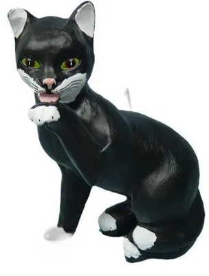 Produktbild von Design Katze Figur Garden Statue Skulptur Figuren Skulpturen Dekoration Neu Deko