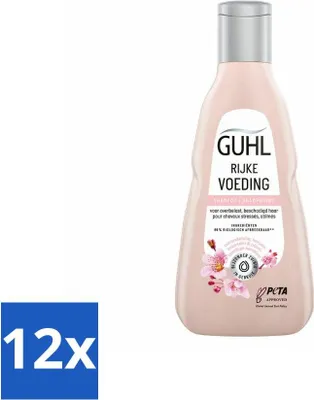 Produktbild von Guhl Shampoo - Reichhaltige Pflege - 250 ml - Vorteilspack - 12 Stücke