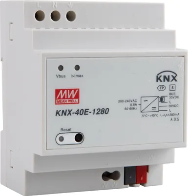 Obrázek produktu pro MEAN WELL KNX-40E-1280 Napájecí zdroj a měnič napětí (KNX-40E-1280)