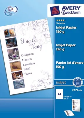 Produktbild von Inkjetpapier A4 150g/qm matt beschichtet VE=13x100 Blatt
