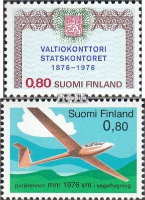 Produktbild von Briefmarken Finnland 1976 Mi 778,779 (kompl.Ausg.) postfrisch Staatskontor