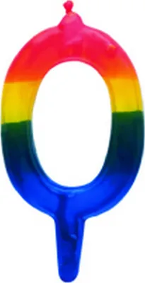 Image de Bougies d'anniversaire Kokliko Bougies numérotées n° 0
