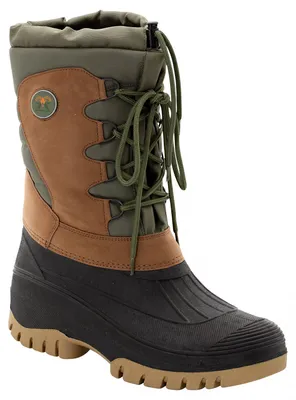 Produktbild von Almwalker Winter Boots Unisex (Braun/Oliv) Größe 43