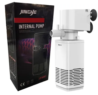 Produktbild von Aquarium-Filterpumpe – WEISS – waschbarer Filter – 230 V – 650 l/h – Aquarium-Filter für Sauerstoff und Filtration