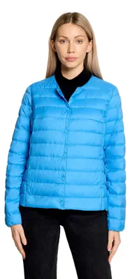 Produktbild von Betty Barclay Damen Daunen-Steppjacke mit Rundhalsausschnitt 40, Campanula