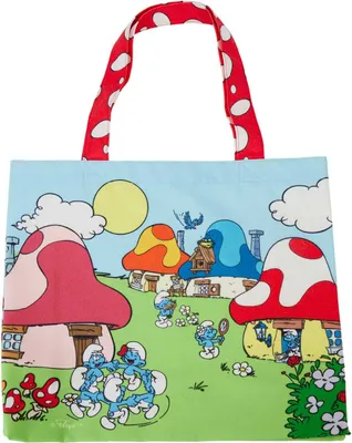 Obrázek produktu pro Die Schlümpfe by Loungefly Tragetasche Village Life