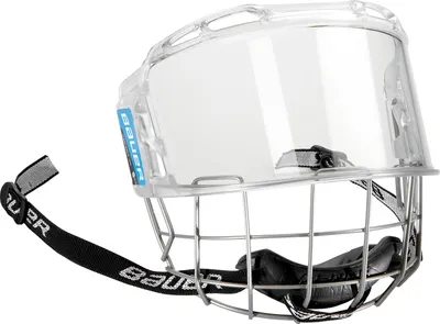 Obrázek produktu pro Bauer Hybrid Shield Čirá M Hokejová mřížka a plexi