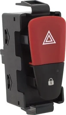 Image de Interrupteur des feux de détresse pour Renault Scenic III Megane Fluence Dacia Lodgy Sandero