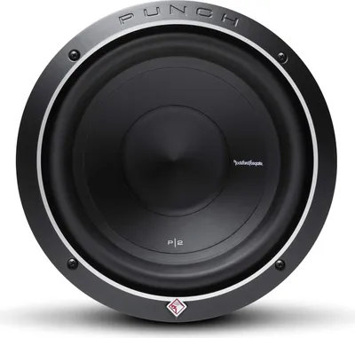 Zdjęcie produktu dla Rockford P2D4-10, 25,4 cm (10"), Głośnik subwoofera, Subwoofer pasywny, 300 W, 4 Ω