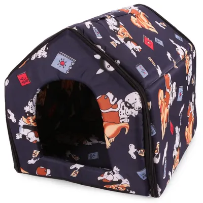Obrázek produktu pro Verk 19003 Domeček pro psa, kočku 35 x 41 x 36 cm modrý