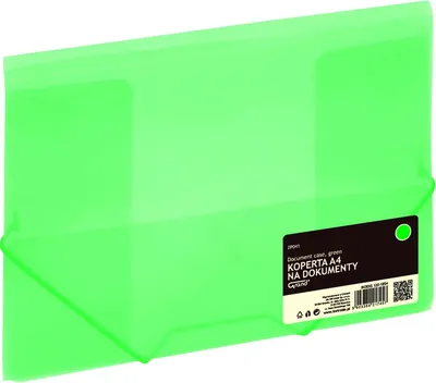 Zdjęcie produktu dla Zp041 Zielona Koperta A4 Z Gumką Grand 7457